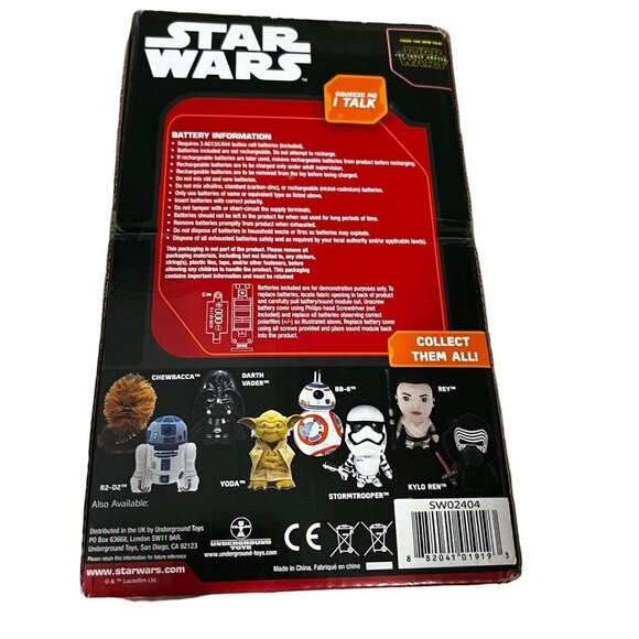 Star Wars BB-8 Talking Plush 9" With Original Movie Sounds  New With Tags WORKS‎ - Picture 3 of 6